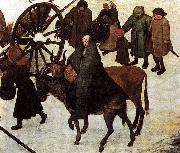 Pieter Bruegel the Elder The Census at Bethlehem oil on canvas
